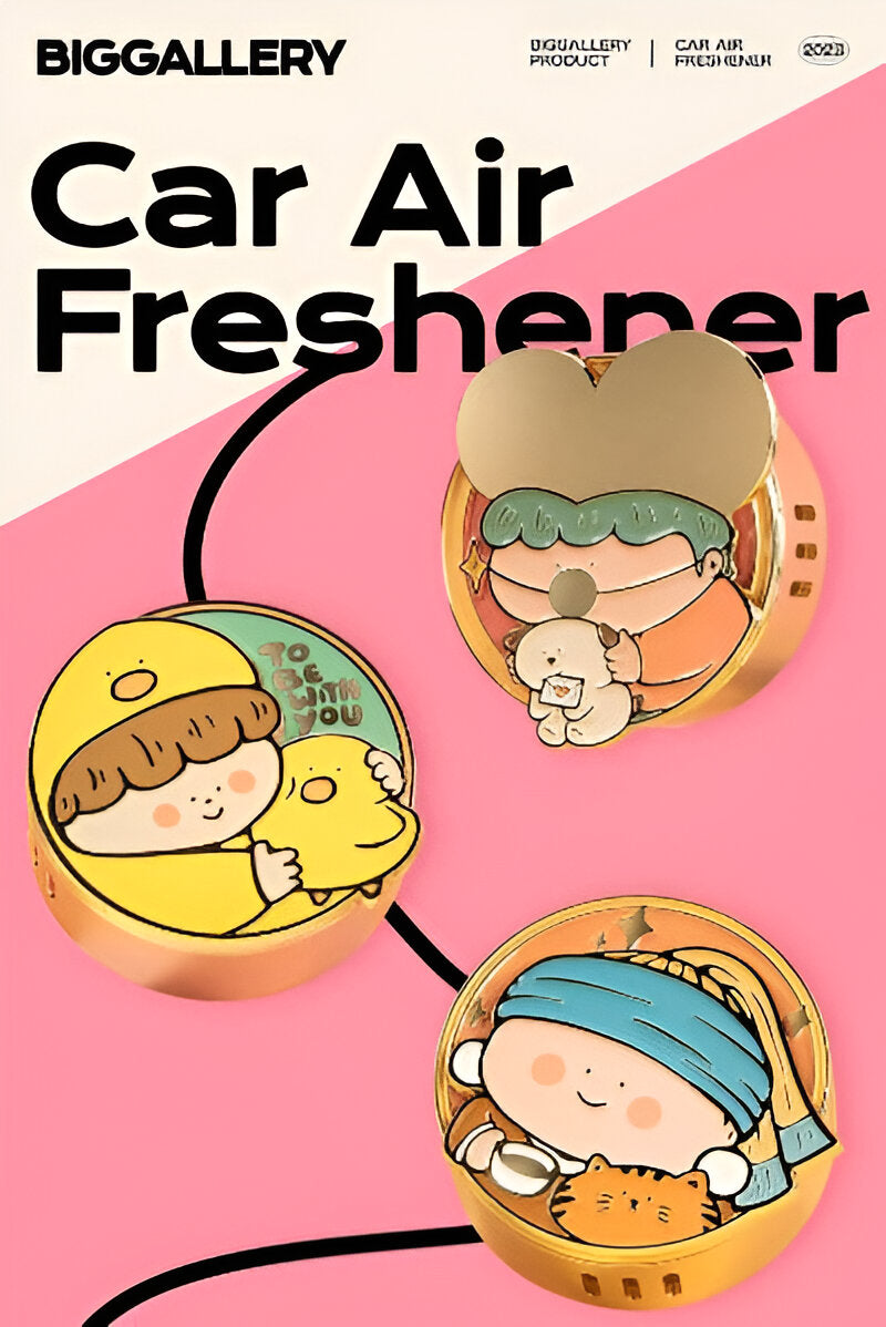 The Great Artists Cartoon Car Aroma Diffuser / Freshener by BigGallery