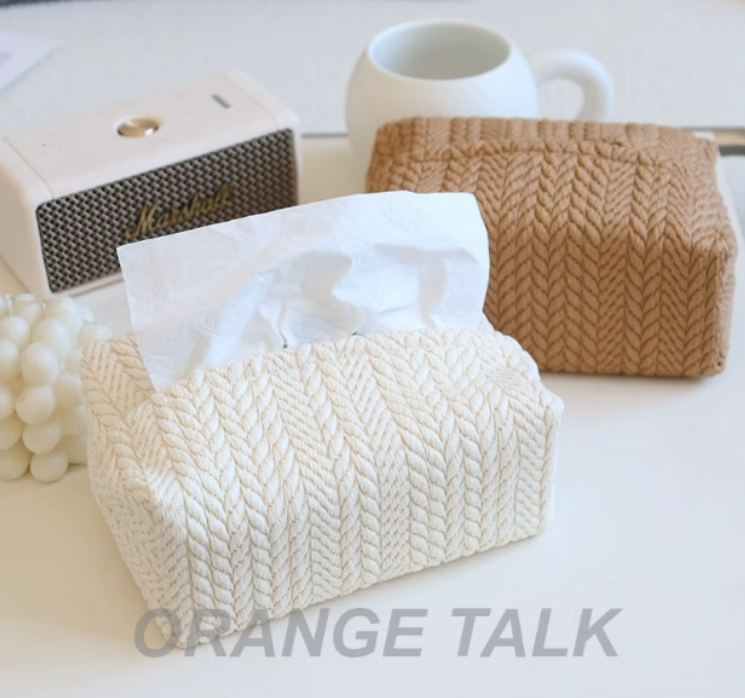 Wheat Pattern Car Tissue Holder