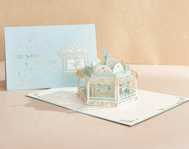 Creative 3D/Light-Up Cards for Birthday, Holiday, Valentines, Anniversary, Graduation
