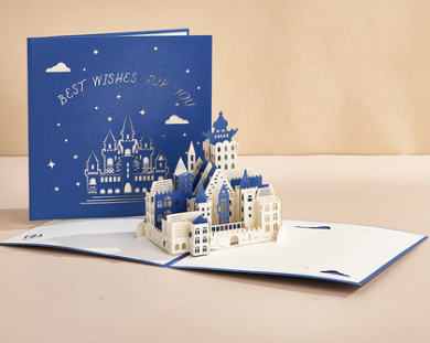 Creative 3D/Light-Up Cards for Birthday, Holiday, Valentines, Anniversary, Graduation