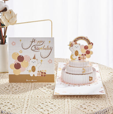 Creative 3D/Light-Up Cards for Birthday, Holiday, Valentines, Anniversary, Graduation