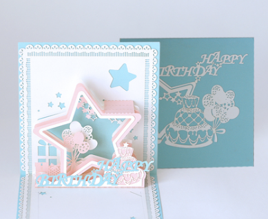Creative 3D/Light-Up Cards for Birthday, Holiday, Valentines, Anniversary, Graduation