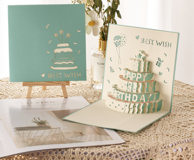 Creative 3D/Light-Up Cards for Birthday, Holiday, Valentines, Anniversary, Graduation