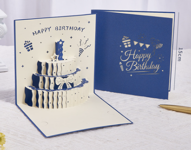 Creative 3D/Light-Up Cards for Birthday, Holiday, Valentines, Anniversary, Graduation