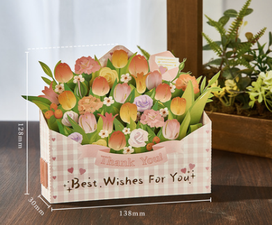 Creative 3D/Light-Up Cards for Birthday, Holiday, Valentines, Anniversary, Graduation