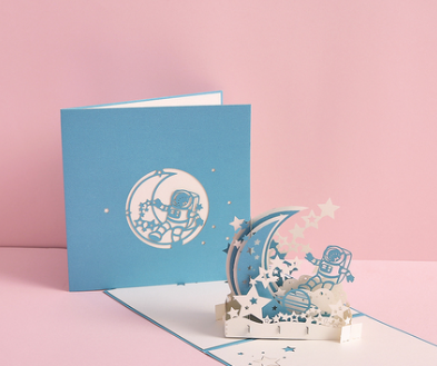 Creative 3D/Light-Up Cards for Birthday, Holiday, Valentines, Anniversary, Graduation