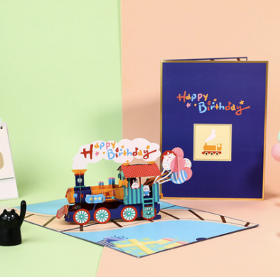 Creative 3D/Light-Up Cards for Birthday, Holiday, Valentines, Anniversary, Graduation