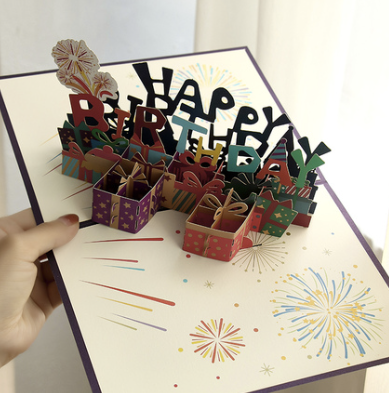Creative 3D/Light-Up Cards for Birthday, Holiday, Valentines, Anniversary, Graduation