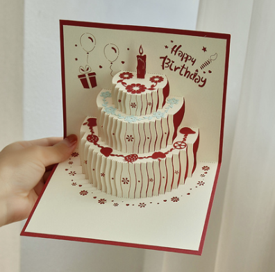 Creative 3D/Light-Up Cards for Birthday, Holiday, Valentines, Anniversary, Graduation