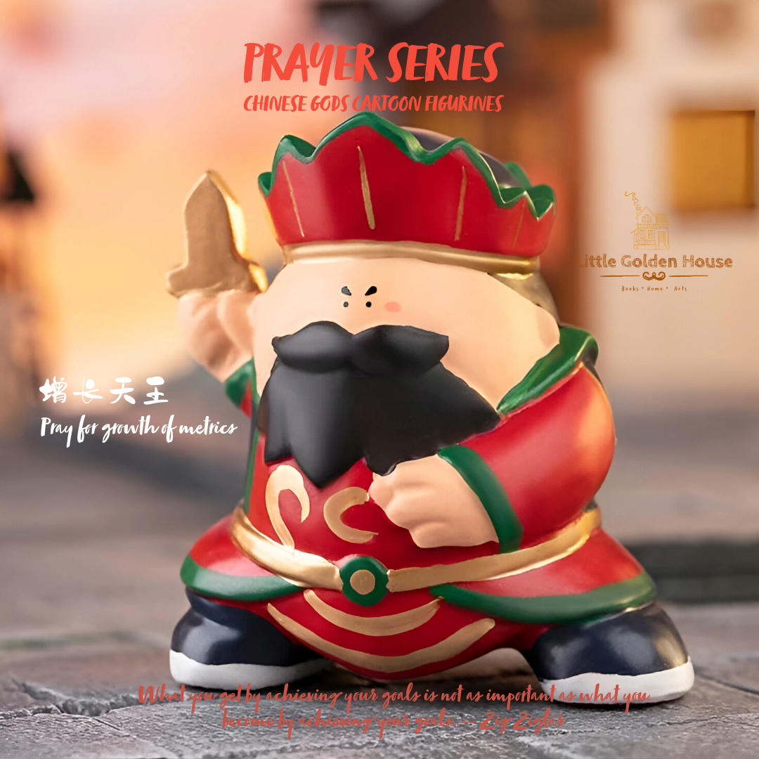 Prayer Series Cartoon Gods Figurines by BigGallery