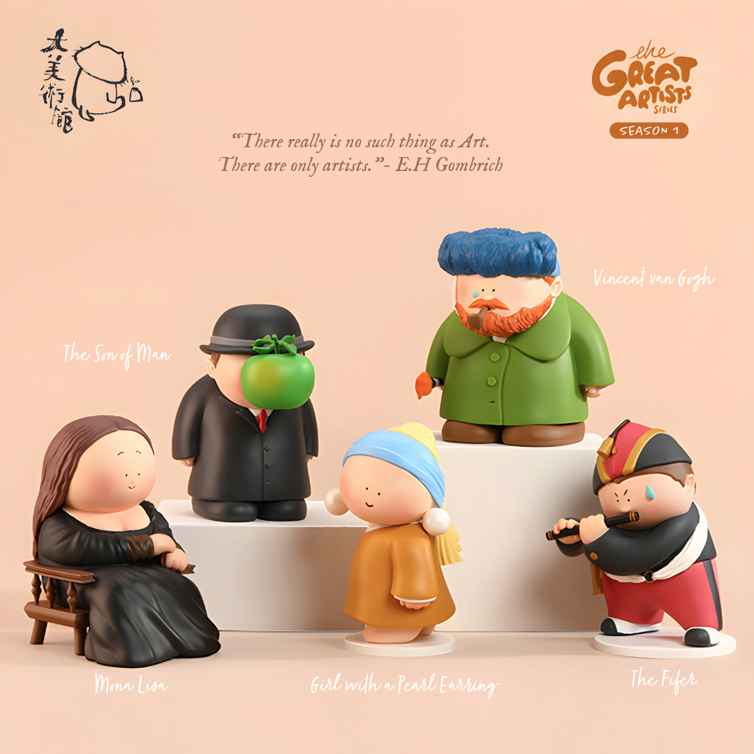The Great Artists Cartoon Figurines by BigGallery (Season 1)