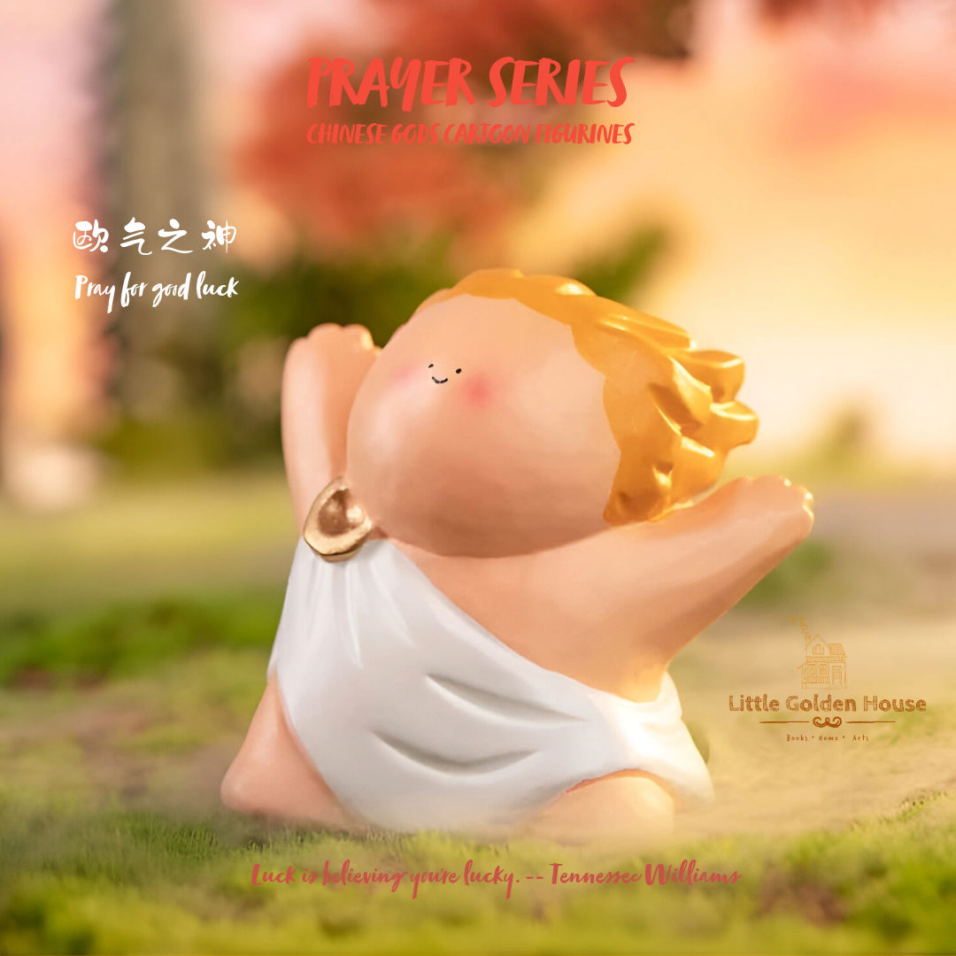 Prayer Series Cartoon Gods Figurines by BigGallery