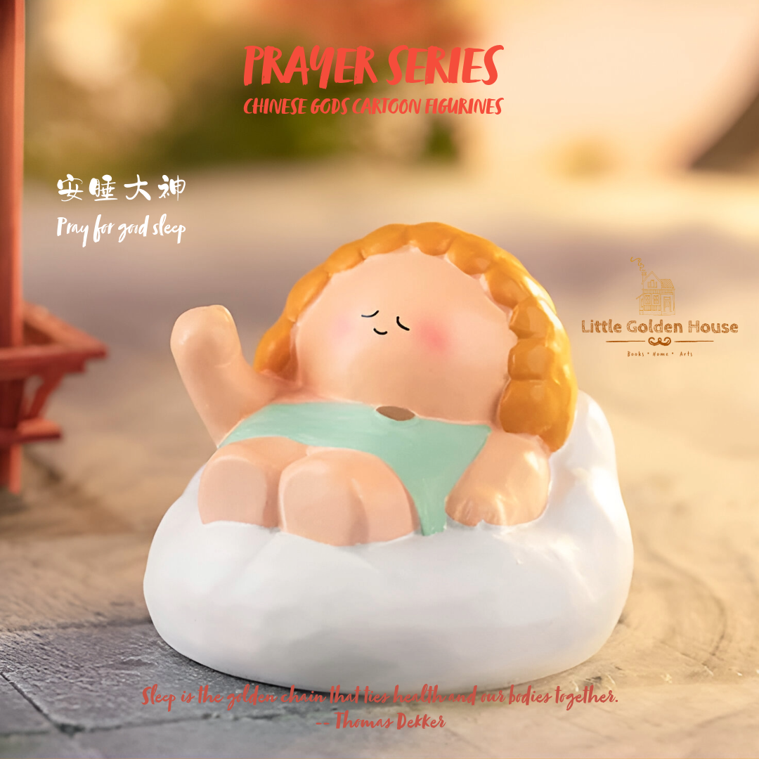 Prayer Series Cartoon Gods Figurines by BigGallery