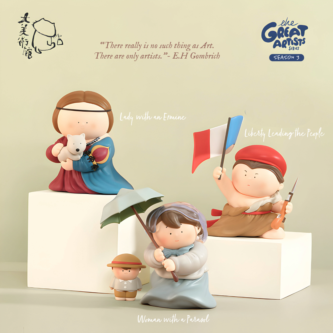 The Great Artists Cartoon Figurines by BigGallery (Season 3)