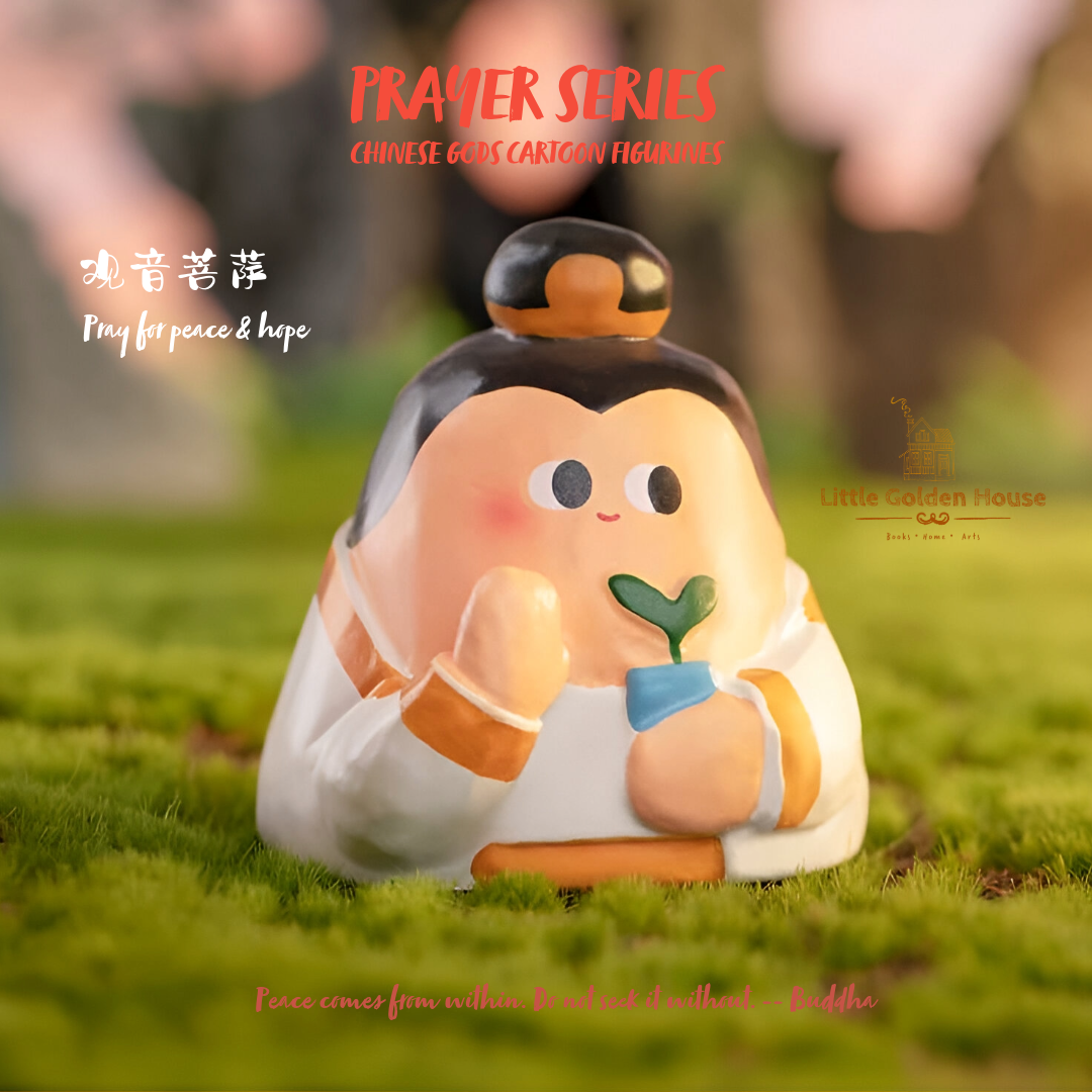 Prayer Series Cartoon Gods Figurines by BigGallery