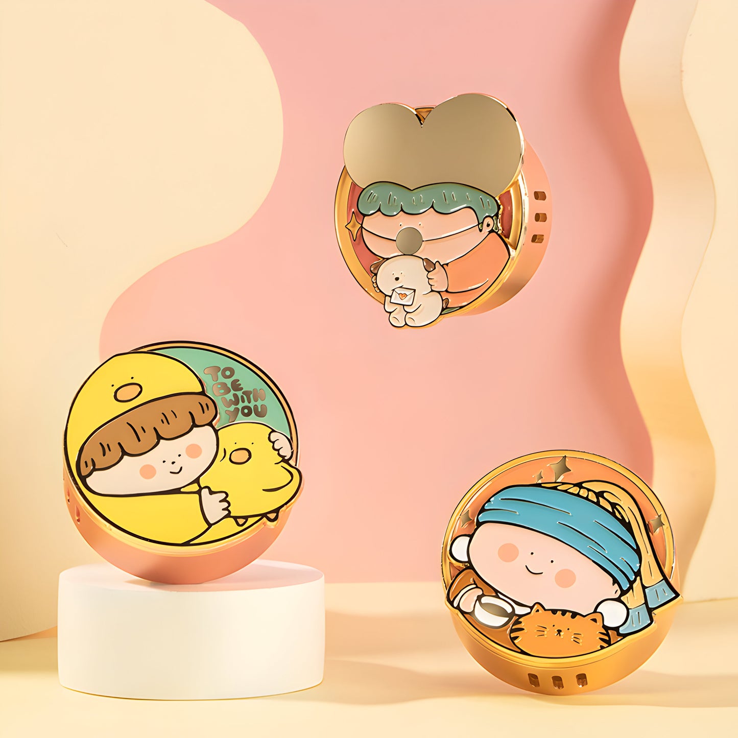 The Great Artists Cartoon Car Aroma Diffuser / Freshener by BigGallery