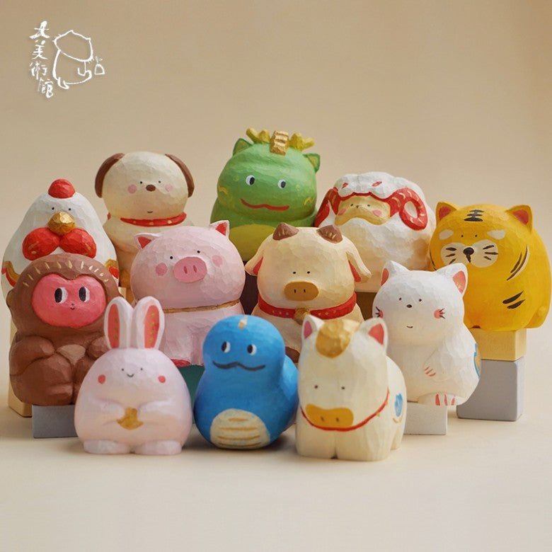 Chinese Zodiac Series Cartoon Figurines by BigGallery